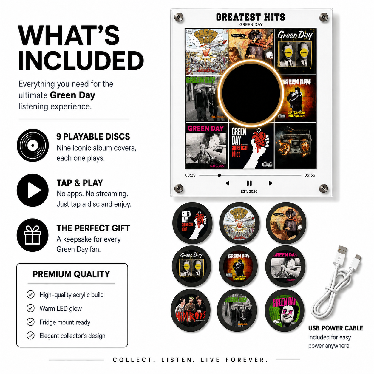 Green Day- Music Player